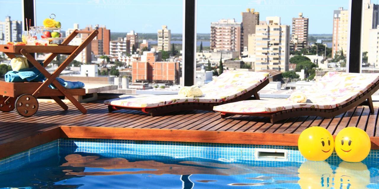De Los Arroyos Apart Hotel San Nicolás de los Arroyos エクステリア 写真